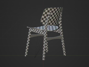 Chair High Detail 3D Model