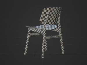 Chair High Detail 3D Model