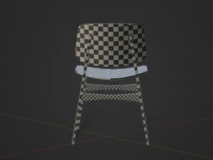 Chair High Detail 3D Model
