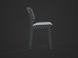 Chair High Detail 3D Model