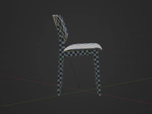 Chair High Detail 3D Model