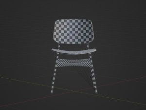 Chair High Detail 3D Model
