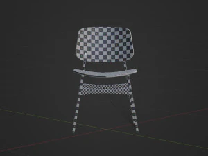 Chair High Detail 3D Model