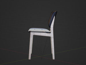 Chair High Detail 3D Model
