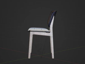 Chair High Detail 3D Model