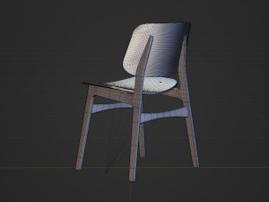 Chair High Detail 3D Model