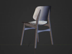 Chair High Detail 3D Model