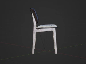 Chair High Detail 3D Model