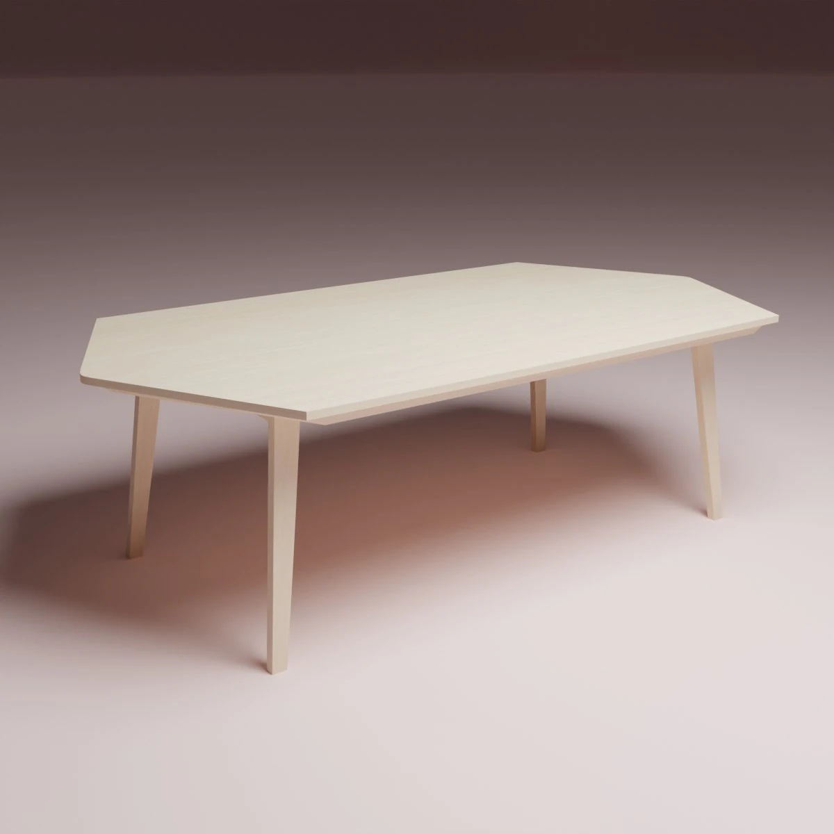 Table 3D Model .c4d .max .obj .3ds .fbx .stl .blend 