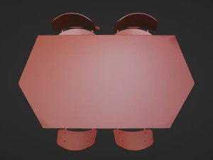 Dining Table Set 3D Model