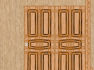 Door - Oak Modèle 3D