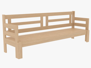 Bench 3D Model