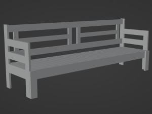 Bench Modello 3D