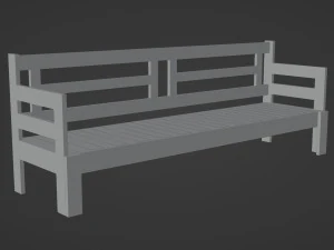 Panca Modello 3D