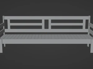 Panca Modello 3D