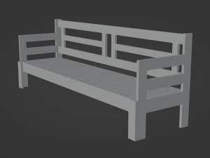 Bench Modello 3D