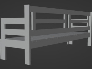 Bench Modello 3D