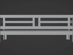Panca Modello 3D