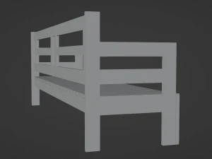Panca Modello 3D