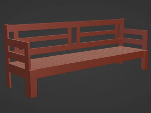 Panca Modello 3D