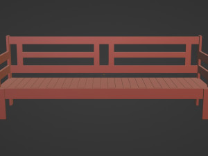Bench Modello 3D