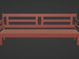 Panca Modello 3D
