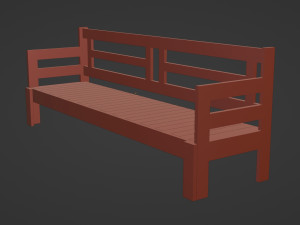 Bench Modello 3D