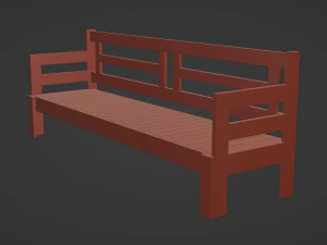 Panca Modello 3D