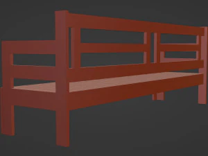 Panca Modello 3D
