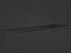 Bench Modello 3D