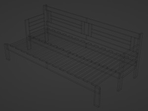 Bench Modello 3D