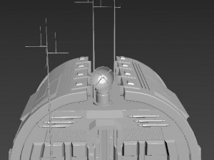 ski-fi baza Modèle 3D