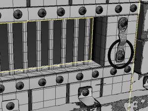 old wood door 3D Model