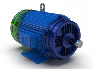 motor el&eacute;ctrico Modelo 3D