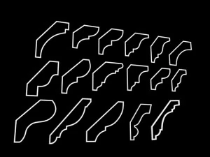 imagem de refer&ecirc;ncia da cornija do rodap&eacute; do perfil do projeto Texturas CG