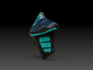 sci-fi face mask Modello di stampa 3D