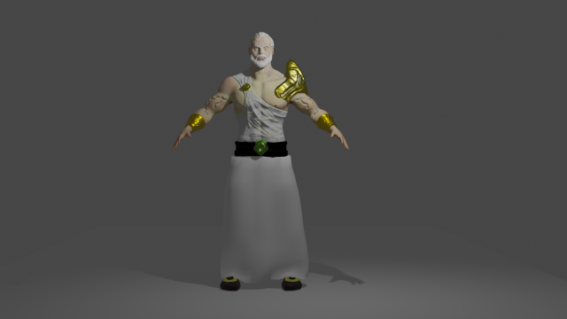 zeus-warrior Modelo 3D .c4d .max .obj .3ds .fbx .stl .blend 