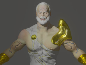 zeus-warrior Modelo 3D
