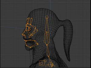 Zeus-Krieger 3D Modell