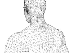 game ready character- animated man low-poly 3D-Modell