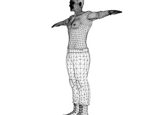 game ready character - animated soldier Modelo 3D