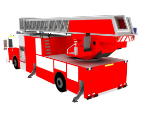 fire truck 3D Model