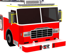 fire truck 3D Model