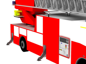 fire truck 3D Model