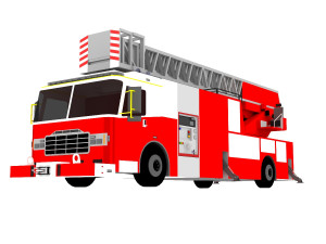 fire truck 3D Model