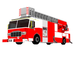 fire truck 3D Model