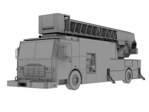 fire truck 3D Model