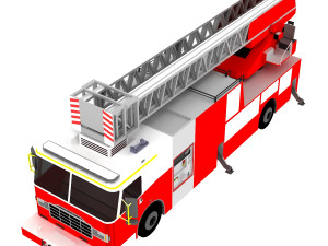 fire truck 3D Model