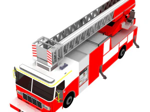 fire truck 3D Model