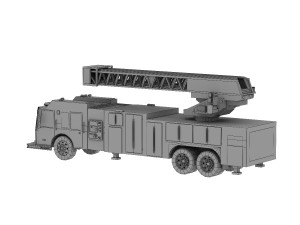 fire truck 3D 모델